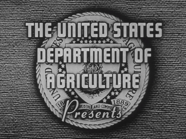 "The United States Department of Agriculture Presents"