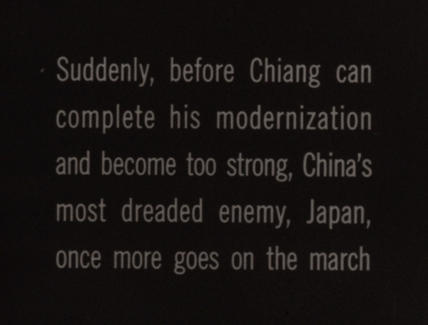Transition Text for War Between China and Japan