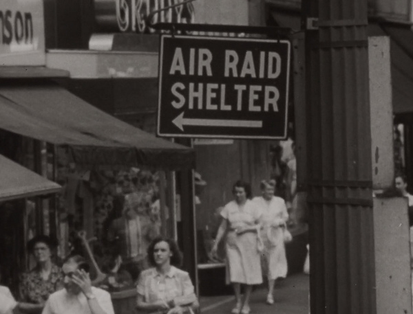 Air Raid Shelter Sign