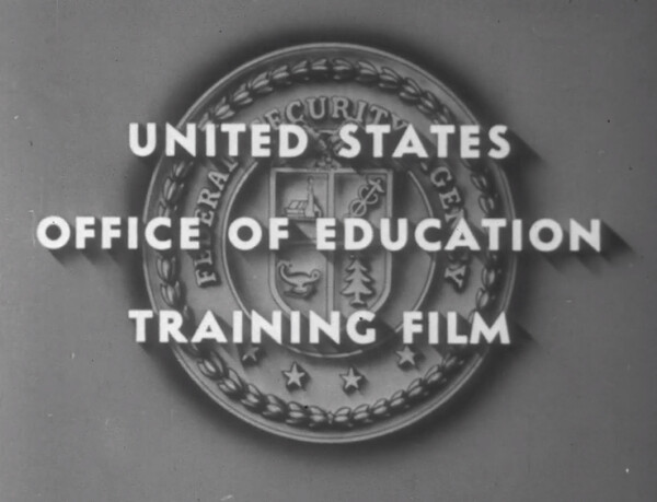 United States Office of Education Training Film Title