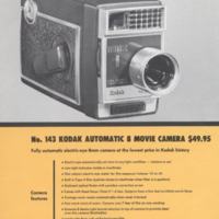 Kodak Automatic 8 Product Bulletin - 1961 