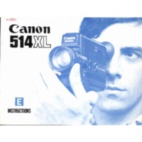 Canon 514XL Instruction Manual