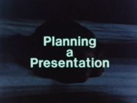 Planning a Presentation (Communicating Effectively)