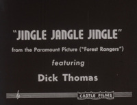 Title Card for "Jingle Jangle Jingle" Highlighting it's Connection to the Motion Picture Industry.