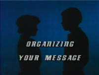 Organizing Your Message
