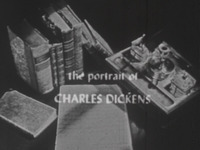 The portrait of Charles Dickens<br />
