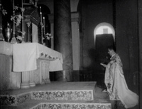 Priest Kneeling at Alter