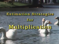 Estimation: Estimation Strategies for Multiplication