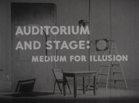 Auditorium and stage : the medium for illusion<br />
