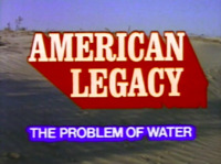 The Problem of Water