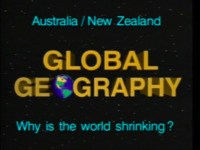 Australia/New Zealand: Why is the World Shrinking?