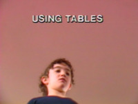Problem Solving: Using tables
