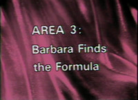 Area 3: Barbara Finds the Formula