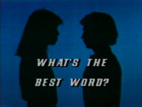 What's the Best Word?