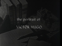 The portrait of Victor Hugo<br />

