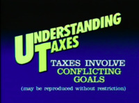 Taxes Involve Conflicting Goals