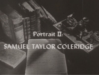 The portrait of Samuel Taylor Coleridge<br />
