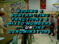 Fractions: Adding and subtracting fractions and mixed numbers with unlike denominators