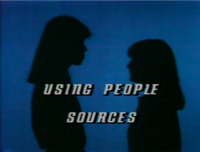 Using People Sources