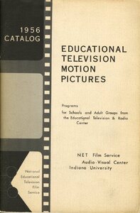 1956 NET Film Service catalog, cover