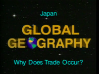 Japan: Why Does Trade Occur?