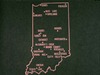 Indiana State Parks overview map