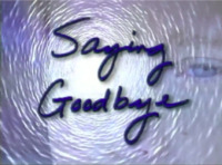 Saying Goodbye (Love/Grief)