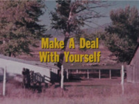 A Tip: Make a Deal With Yourself