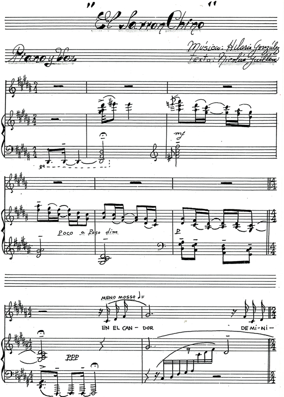 Score: El jarrón chino, 1963