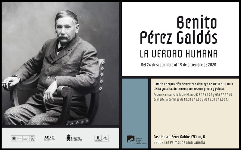 Poster: Benito Pérez Galdós. La verdad humana <br />
Official poster exhibition