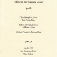 Music at the Supreme Court May 11 1999 p.1.jpg