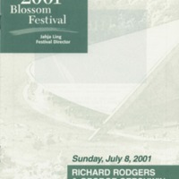 Blossom Festival The Cleveland Orchestra July 8 2001 p.1.jpg