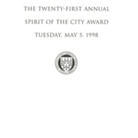 21st Annual Spirit of the City Award May 5 1998 p.2.jpg