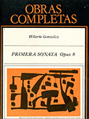 Score cover: Obras completas: Primera sonata, op. 8