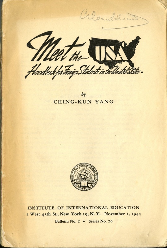 Handbook for Foreign Students_1945_Cover.jpg