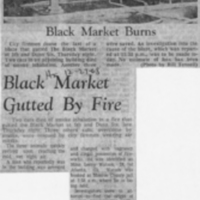 Black Market Burns