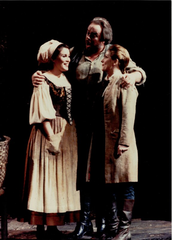 Photograph from Metropolitan Opera Fidelio January 27, 1992