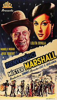 Movie Poster: ¡Bienvenito Mister Marshall! (1952)