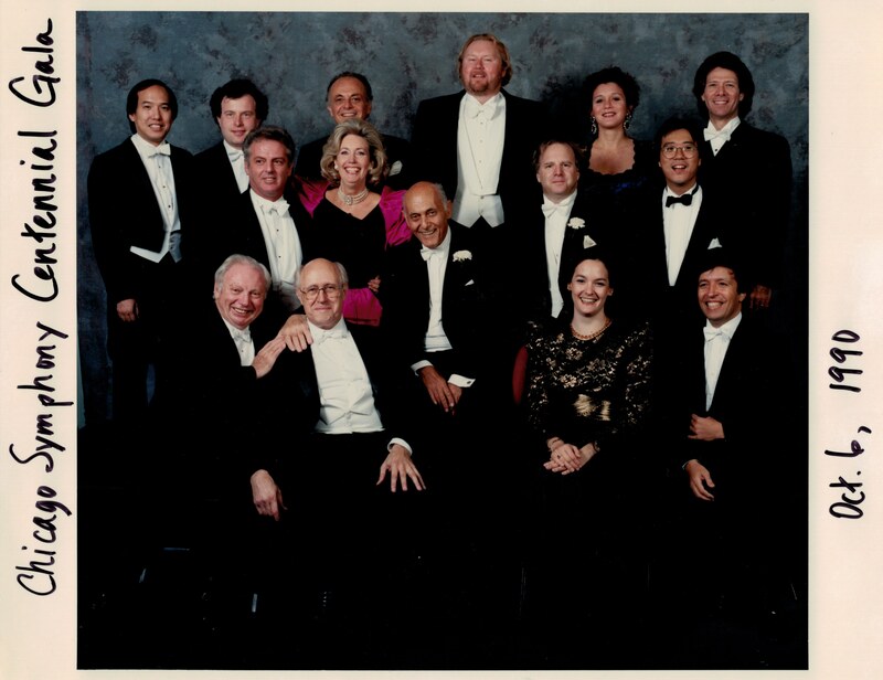 Chicago Sym Orch Gala Centennial Concert Oct 6 1990 photo