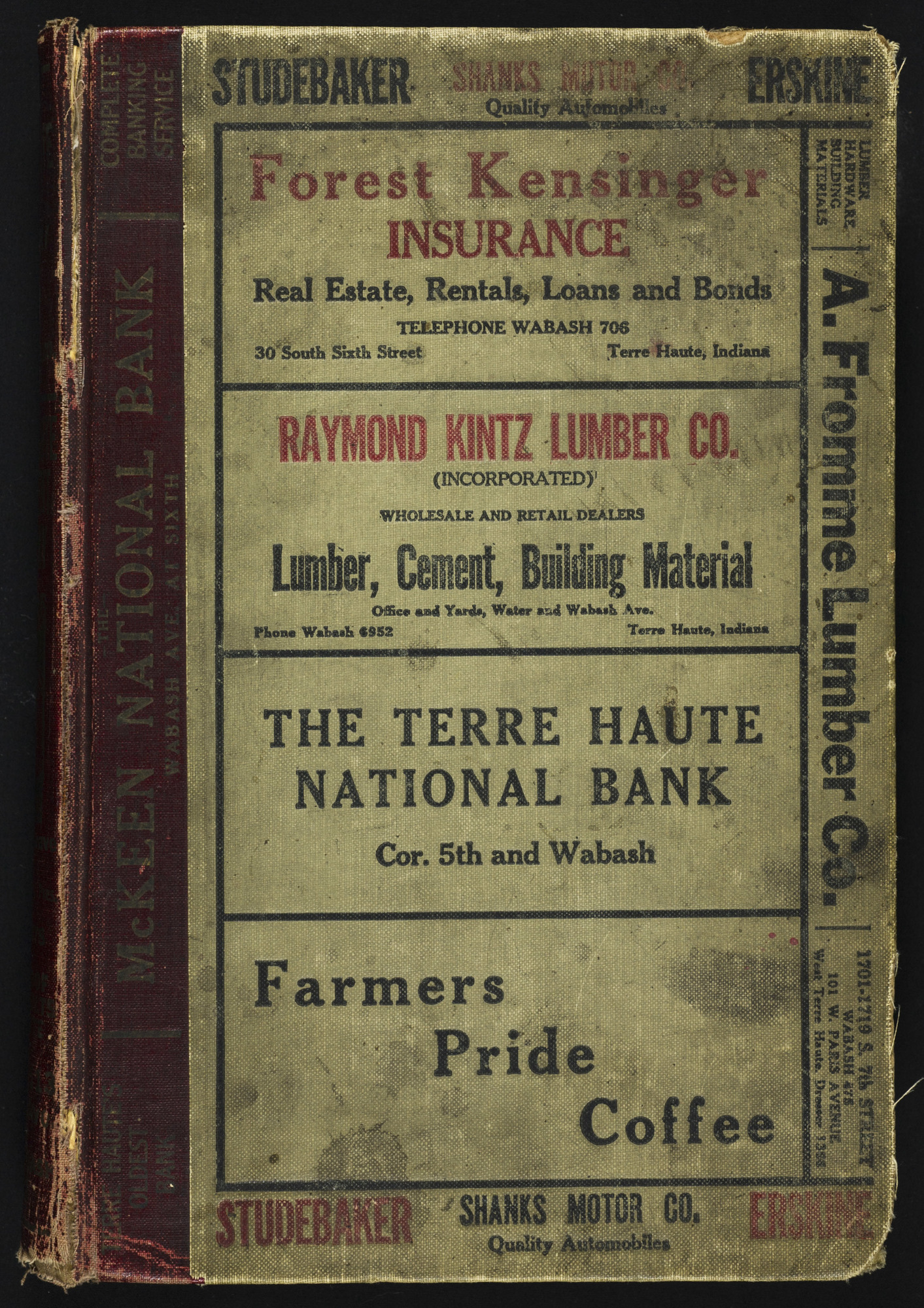 Polk's Terre Haute, Indiana City Directory 1927
