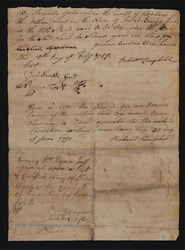 D. Boone Land Deed Signed by Daniel Boone. Dated April 7, 1780