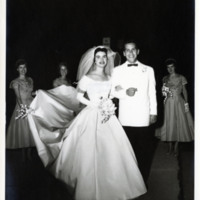 Charlene and Richard Lugar at Their Wedding