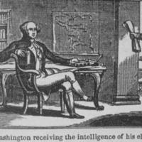 Washington Receiving the Intelligence of his Election