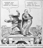 Senator Johnson and Mr. Taft On the Same Platform