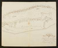 Station of the Left Division, United States army. Shows the American encampment, Fort Erie, and the stations of Gookin. 1814 Sept. 10