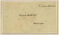 Autograph of James Madison