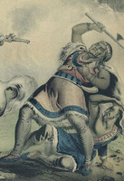 Colonel Johnson shoots Tecumseh