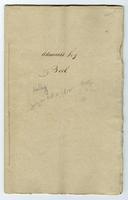 Holly (Schooner), 1812, July 11-October 11. (Collection of ship logs)