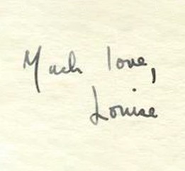 Louise Bradley's Signature
