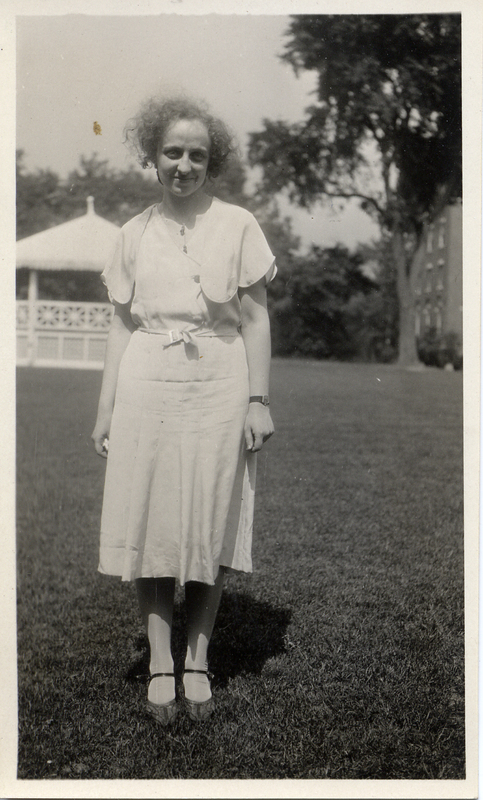 Photo of Louise Bradley at Radcliffe College